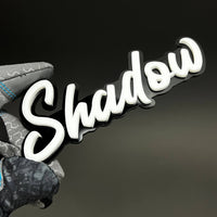 1PC Shadow 3D Acrylic Badge - Car Truck Emblem Fender Tailgate Trunk Sticker