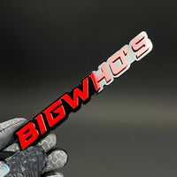 1PC BIGWHO'S 3D Acrylic Badge - Car Truck Emblem Fender Tailgate Trunk Sticker