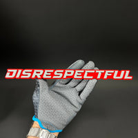 1PC DISRESPECTFUL 3D Acrylic Badge - Car Truck Emblem Fender Sticker