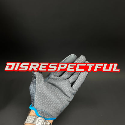 1PC DISRESPECTFUL 3D Acrylic Badge - Car Truck Emblem Fender Sticker