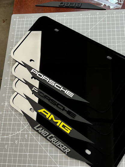 1PC PORSCHE 3D Acrylic Badge - Car Truck Emblem Fender Tailgate Trunk Sticker