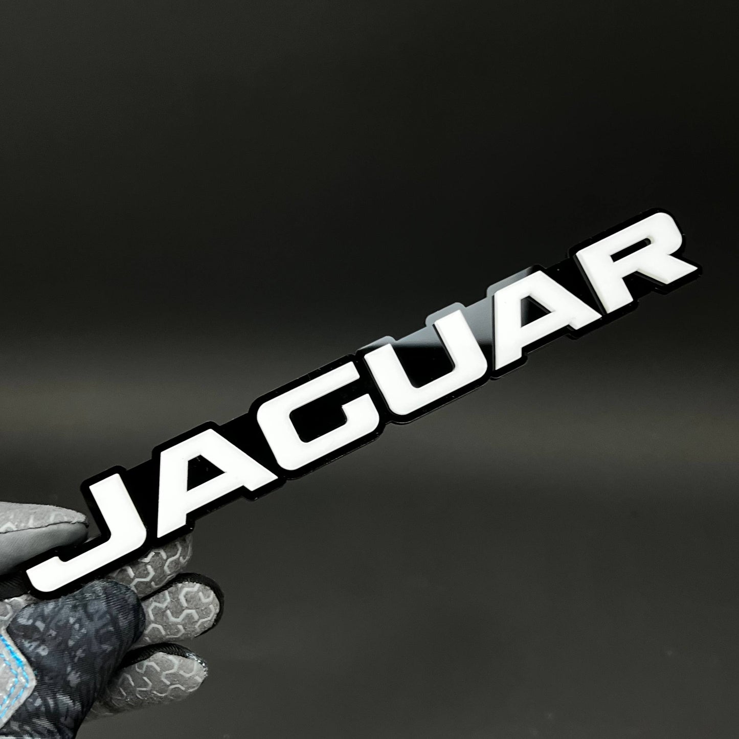 1PC JAGUAR 3D Acrylic Badge - Car Truck Emblem Fender Tailgate Trunk Sticker