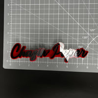 1PC Chasin Paper 3D Acrylic Badge - Car Truck Emblem Fender Sticker