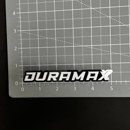 1PC DURAMAX 3D Acrylic Badge - Car Truck Emblem Fender Tailgate Trunk Sticker