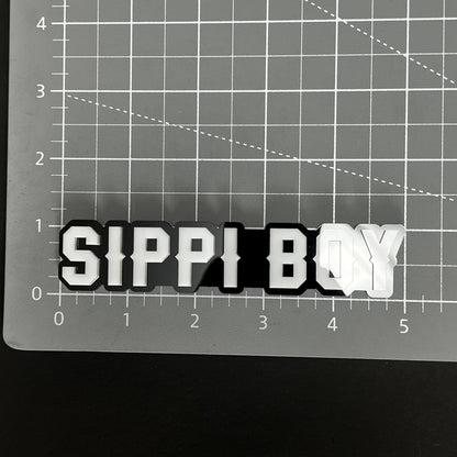 1PC SIPPI BOY 3D Acrylic Badge - Car Truck Emblem Fender Tailgate Trunk Sticker
