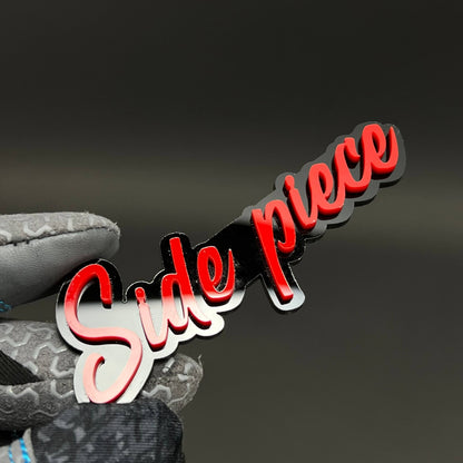 1PC Side piece 3D Acrylic Badge - Car Truck Emblem Fender Tailgate Trunk Sticker