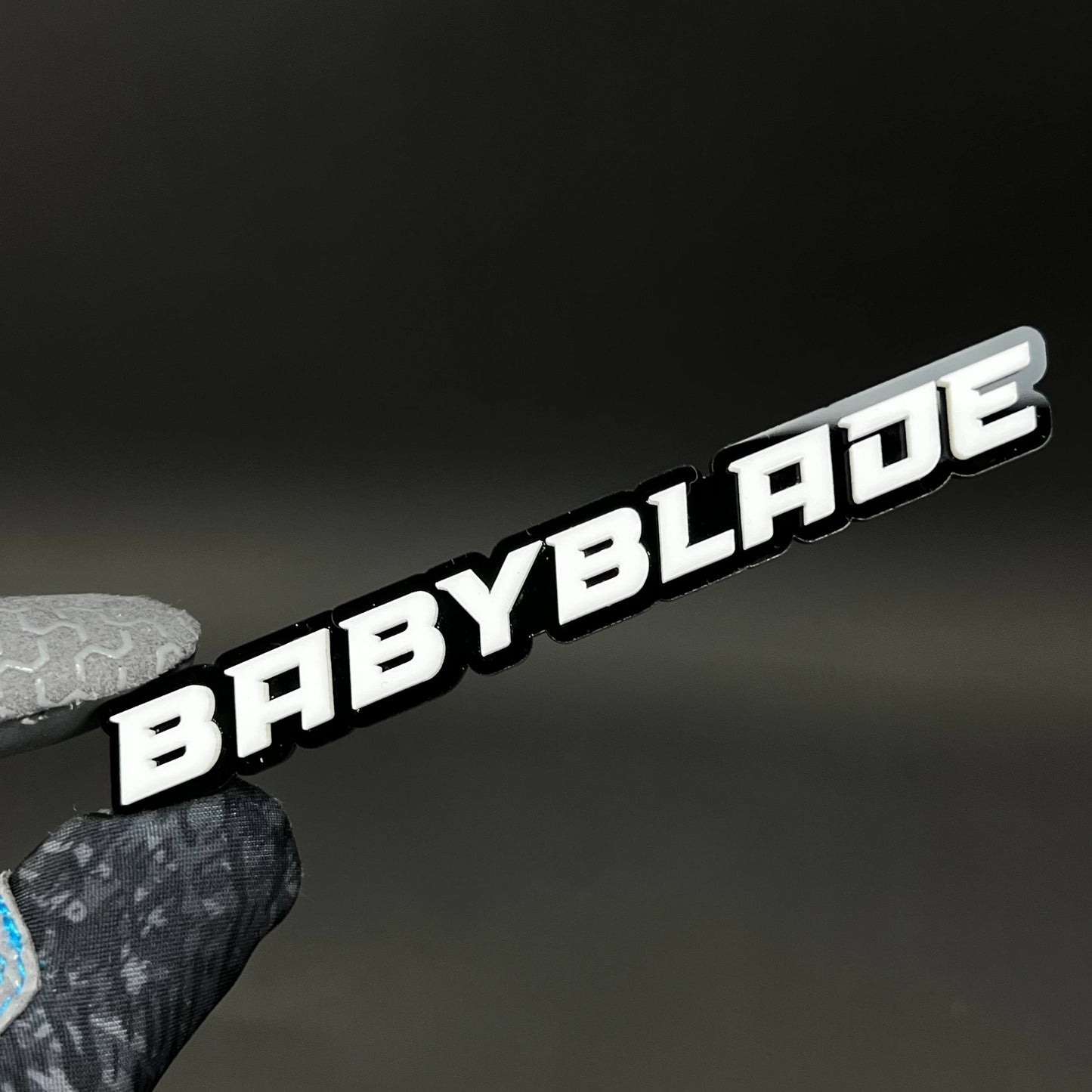 1PC BABYBLADE 3D Acrylic Badge - Car Truck Emblem Fender Tailgate Trunk Sticker