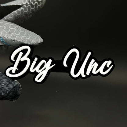 1PC Big Unc 3D Acrylic Badge - Car Truck Emblem Fender Tailgate Trunk Sticker