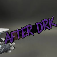 1PC AFTER DRK 3D Acrylic Badge - Car Truck Emblem Fender Tailgate Trunk Sticker