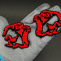1PC Rampant Lions 3D Acrylic Badge - Car Truck Emblem Fender Sticker