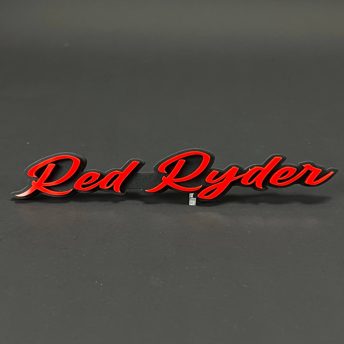 1PC Red Ryder 3D Acrylic Badge - Car Truck Emblem Fender Tailgate Trunk Sticker