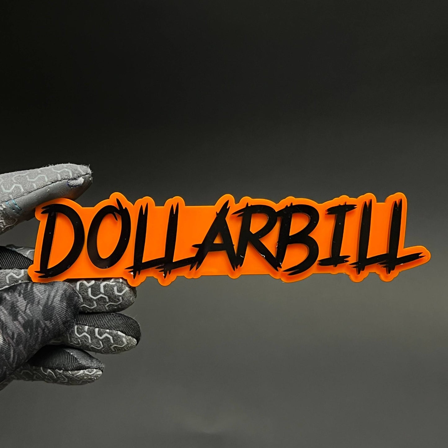 1PC DOLLARBILL 3D Acrylic Badge - Car Truck Emblem Fender Tailgate Trunk Sticker