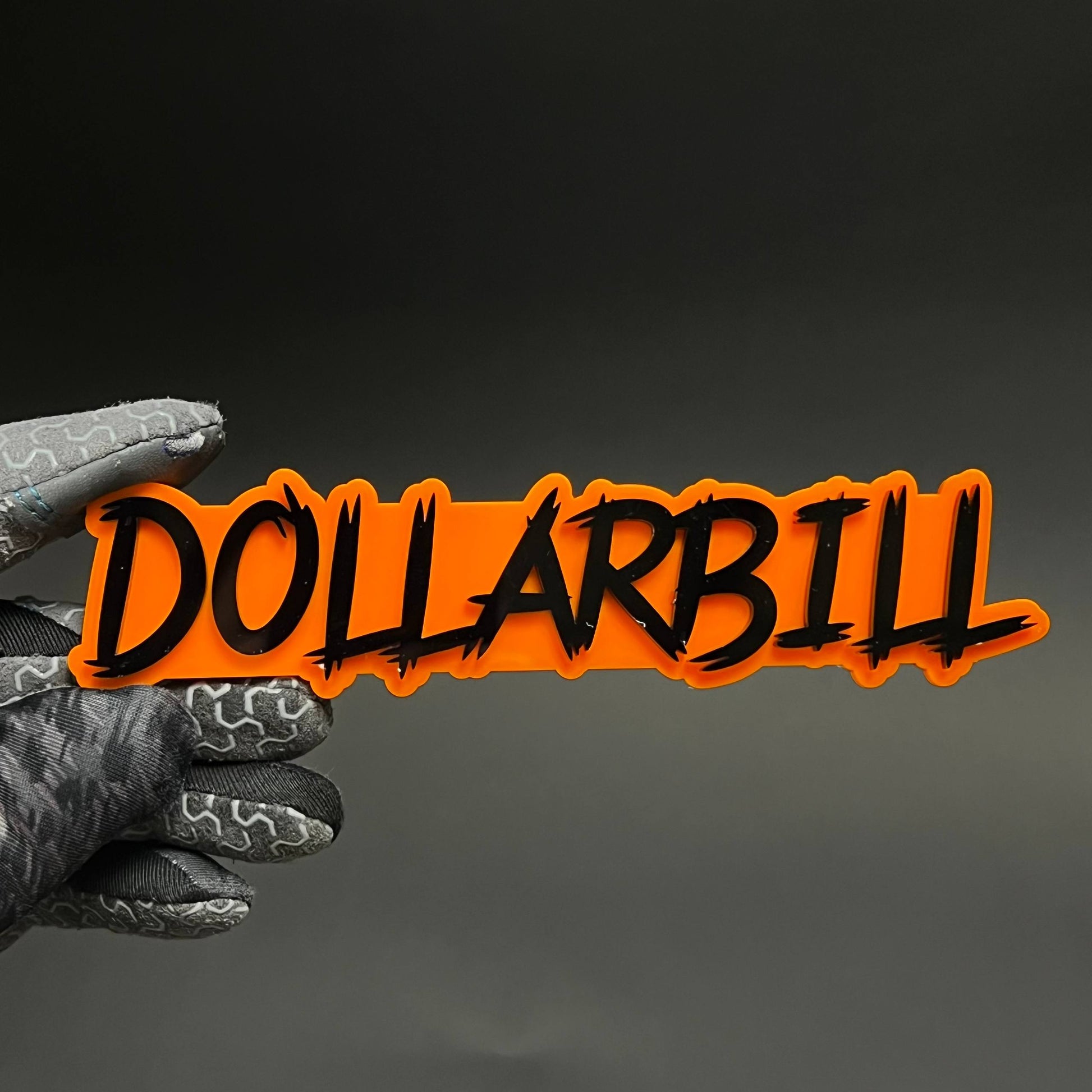 1PC DOLLARBILL 3D Acrylic Badge - Car Truck Emblem Fender Tailgate Trunk Sticker