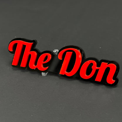 1PC The Don 3D Acrylic Badge - Car Truck Emblem Fender Tailgate Trunk Sticker