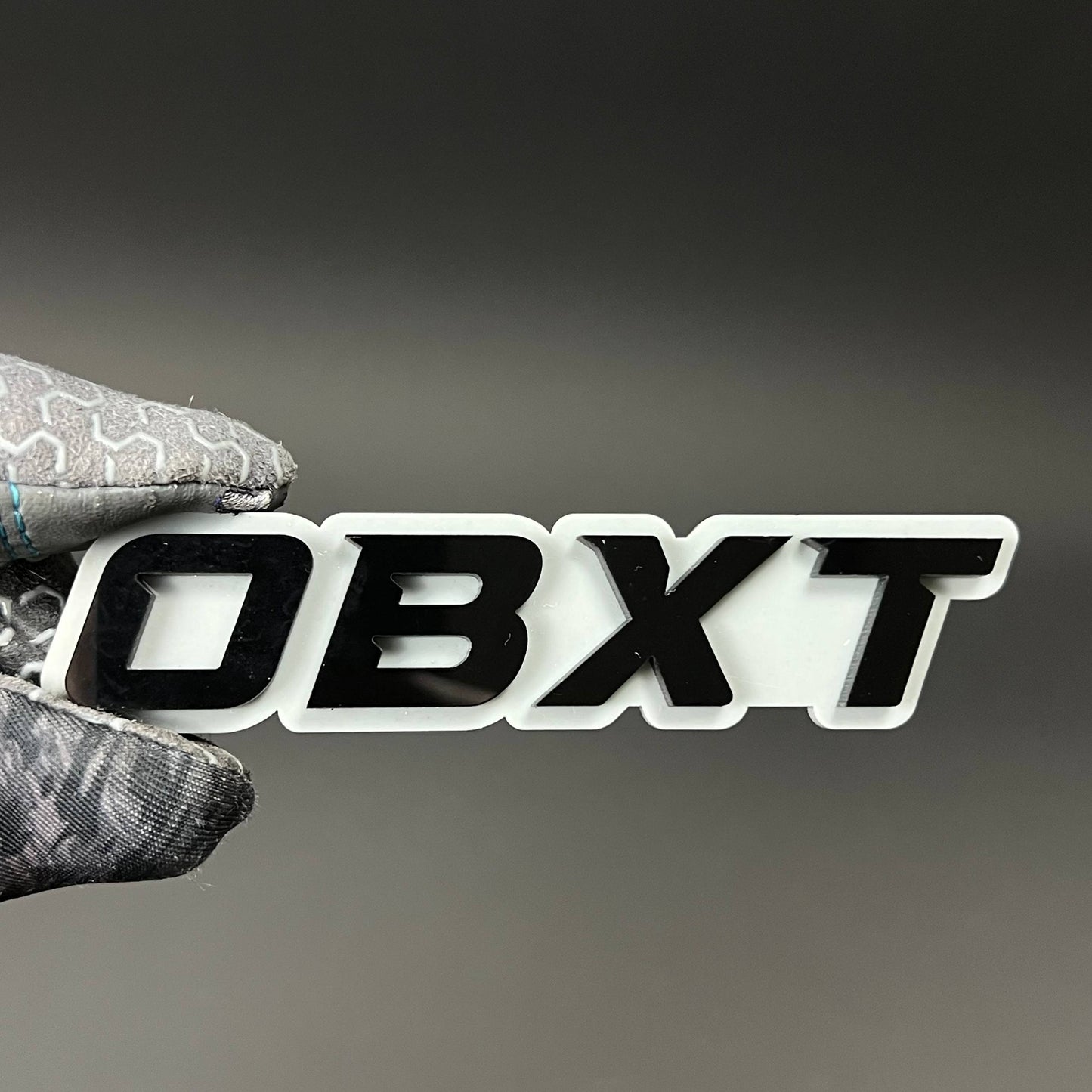 1PC OBXT 3D Acrylic Badge - Car Truck Emblem Fender Tailgate Trunk Sticker
