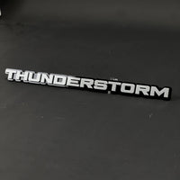 1PC THUNDERSTORM 3D Acrylic Badge - Car Truck Emblem Fender Sticker