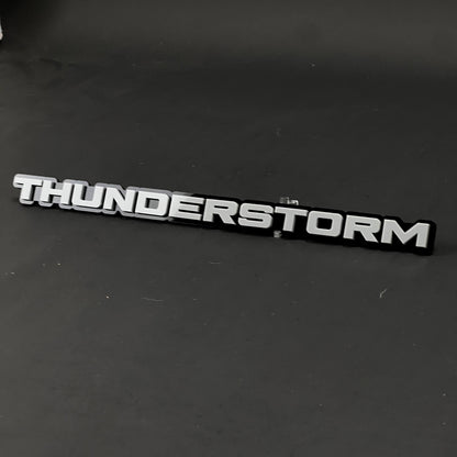 1PC THUNDERSTORM 3D Acrylic Badge - Car Truck Emblem Fender Sticker