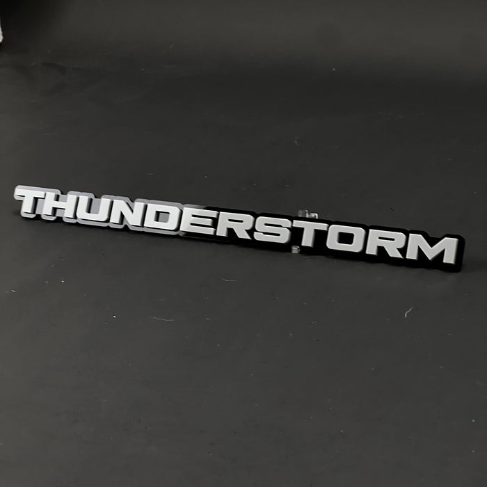 1PC THUNDERSTORM 3D Acrylic Badge - Car Truck Emblem Fender Sticker