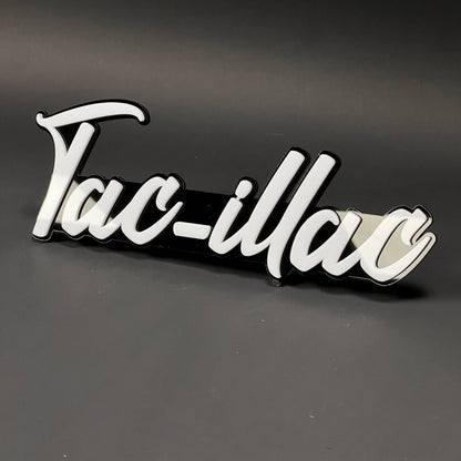 1PC Tac-illac 3D Acrylic Badge - Car Truck Emblem Fender Tailgate Trunk Sticker
