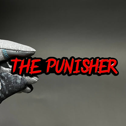1PC THE PUNISHER 3D Acrylic Badge - Car Truck Emblem Fender Sticker