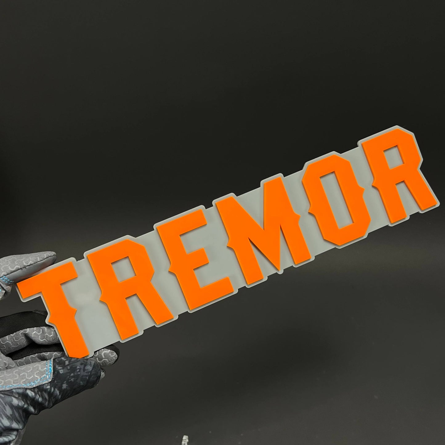 1PC TREMOR 3D Acrylic Badge - Car Truck Emblem Fender Tailgate Trunk Sticker