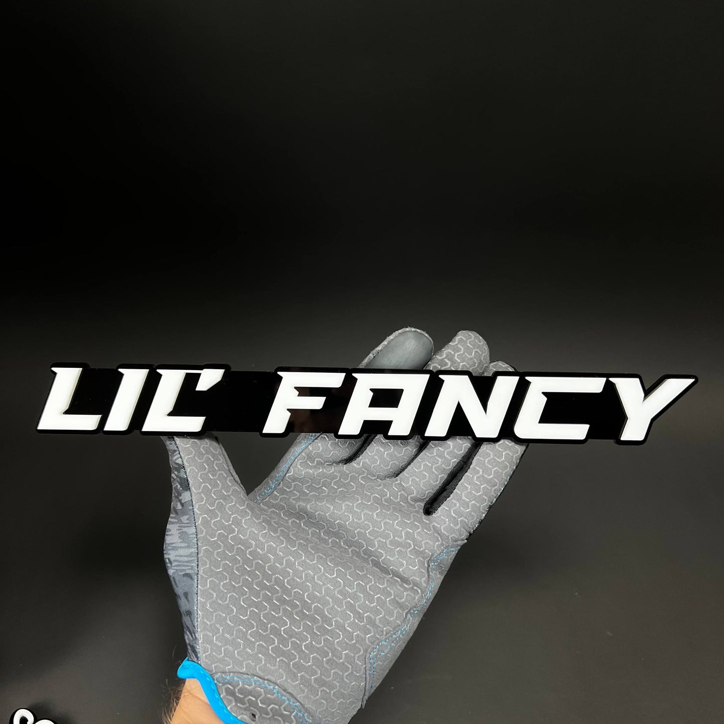 1PC LIL' FANCY 3D Acrylic Badge - Car Truck Emblem Fender Tailgate Trunk Sticker