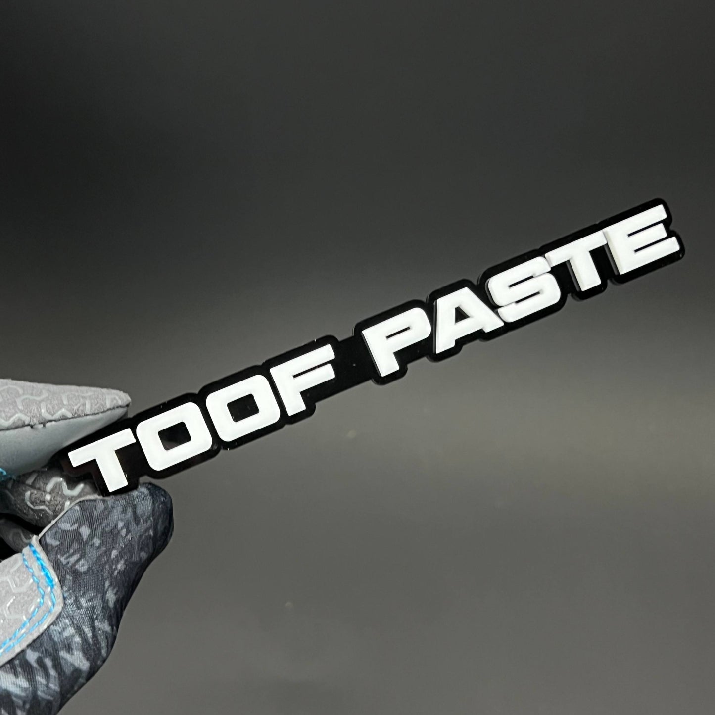 1PC TOOF PASTE 3D Acrylic Badge - Car Truck Emblem Fender Tailgate Trunk Sticker