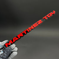 1PC MARTINEZ TOY 3D Acrylic Badge - Car Truck Emblem Fender Sticker