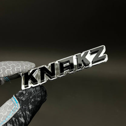 1PC KNAKZ 3D Acrylic Badge - Car Truck Emblem Fender Tailgate Trunk Sticker