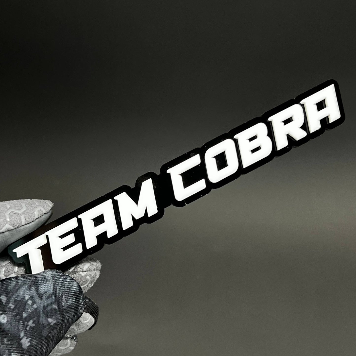 1PC TEAM COBRA 3D Acrylic Badge - Car Truck Emblem Fender Tailgate Trunk Sticker
