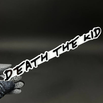 1PC DEATH THE KID 3D Acrylic Badge - Car Truck Emblem Fender Sticker
