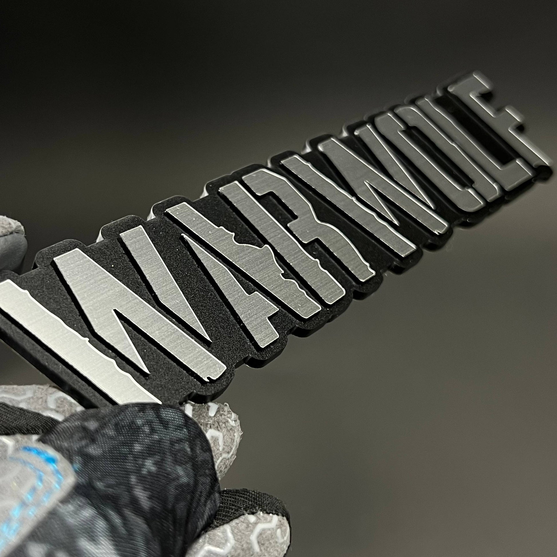 1PC WARWOLF 3D Acrylic Badge - Car Truck Emblem Fender Tailgate Trunk Sticker