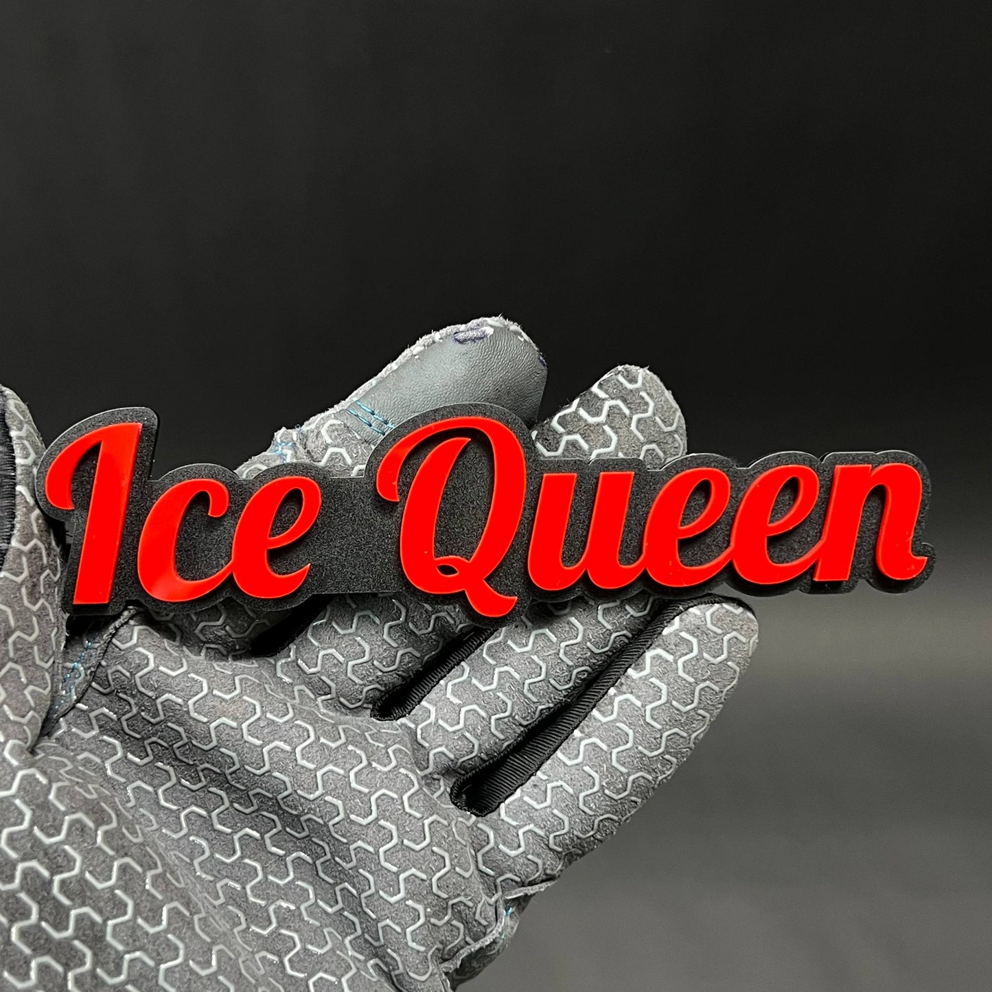 1PC Ice Queen 3D Acrylic Badge - Car Truck Emblem Fender Tailgate Trunk Sticker