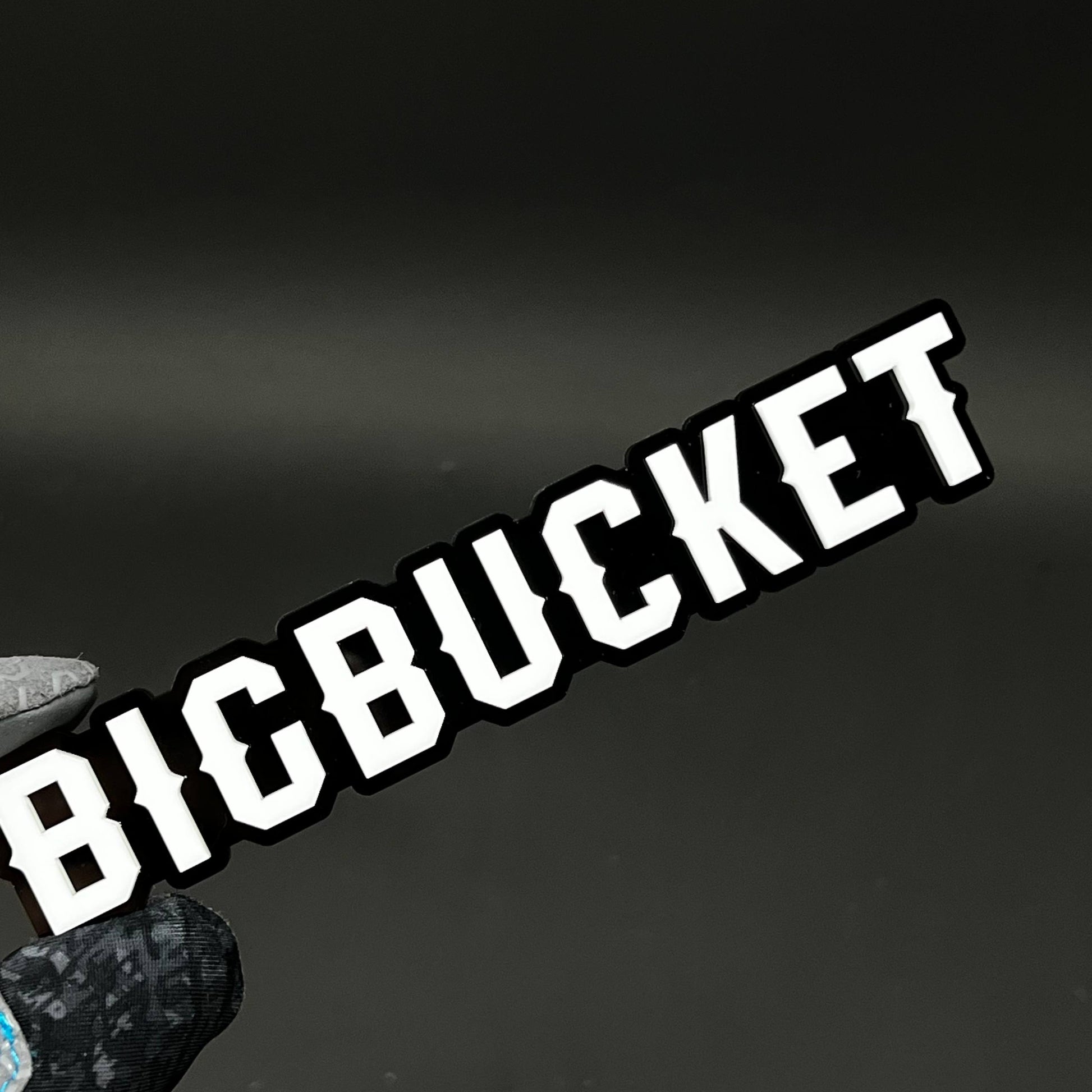 1PC BIGBUCKET 3D Acrylic Badge - Car Truck Emblem Fender Tailgate Trunk Sticker