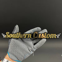1PC Southern Custom 3D Acrylic Badge - Car Truck Emblem Fender Tailgate Trunk Sticker