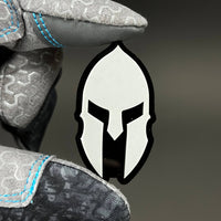 1PC Spartan Helmet 3D Acrylic Badge - Car Truck Emblem Fender Sticker