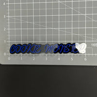 1PC COOKIE MONSTER 3D Acrylic Badge - Car Truck Emblem Fender Sticker