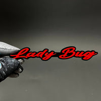 1PC Lady Bug 3D Acrylic Badge - Car Truck Emblem Fender Tailgate Trunk Sticker