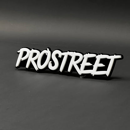 1PC PROSTREET 3D Acrylic Badge - Car Truck Emblem Fender Tailgate Trunk Sticker