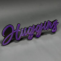 1PC Huggins 3D Acrylic Badge - Car Truck Emblem Fender Tailgate Trunk Sticker