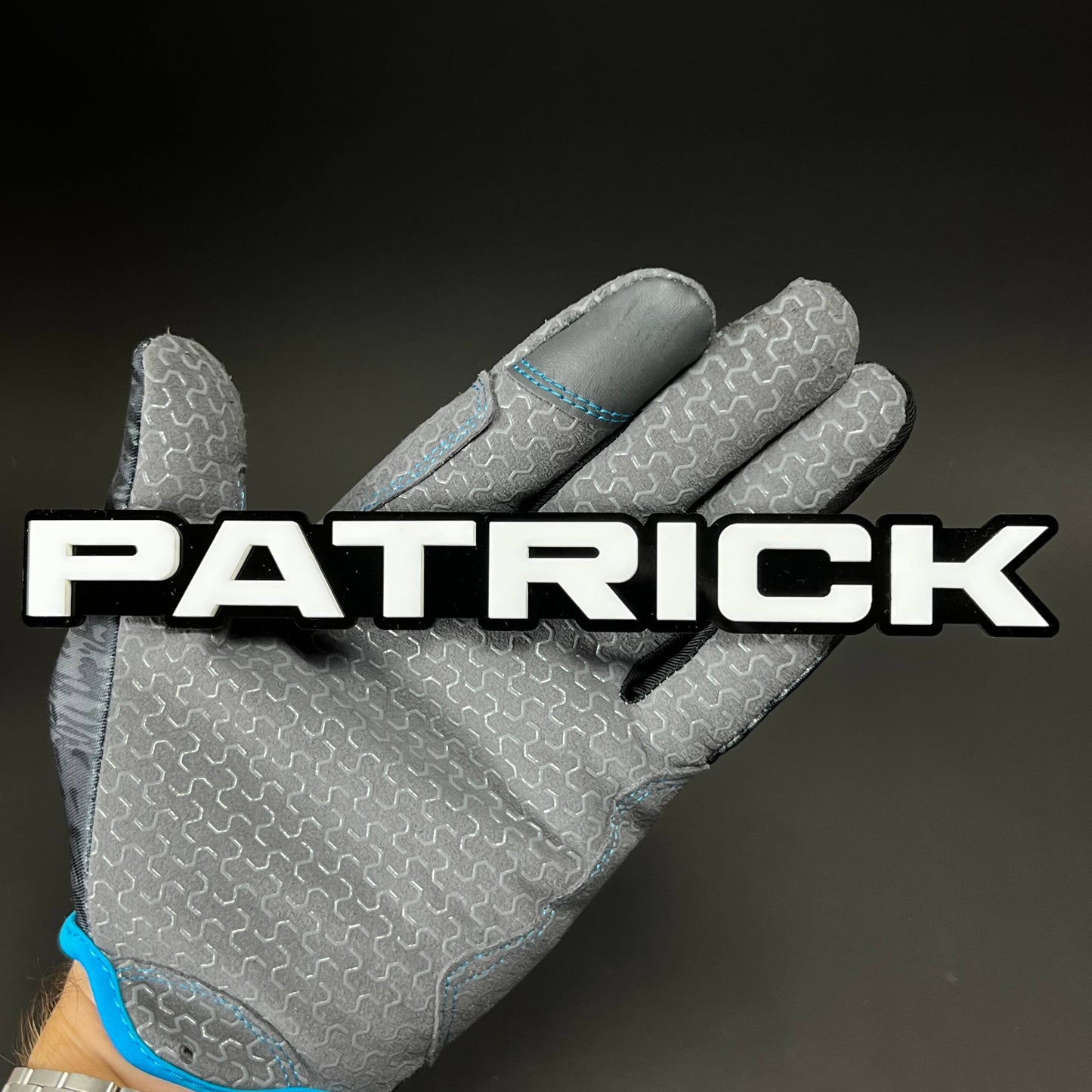 1PC PATRICK 3D Acrylic Badge - Car Truck Emblem Fender Tailgate Trunk Sticker