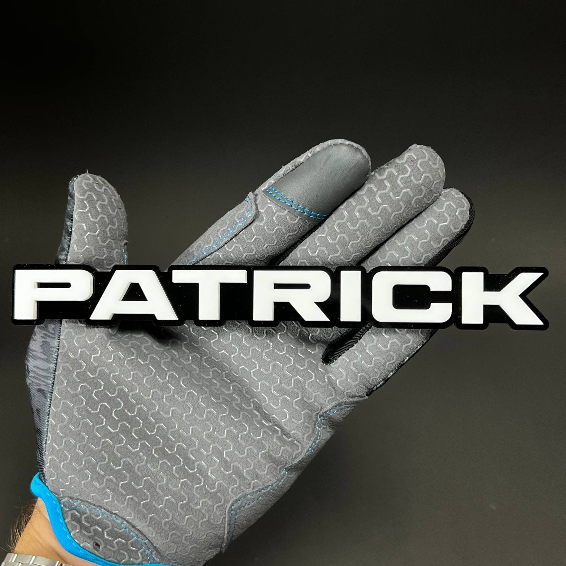 1PC PATRICK 3D Acrylic Badge - Car Truck Emblem Fender Tailgate Trunk Sticker