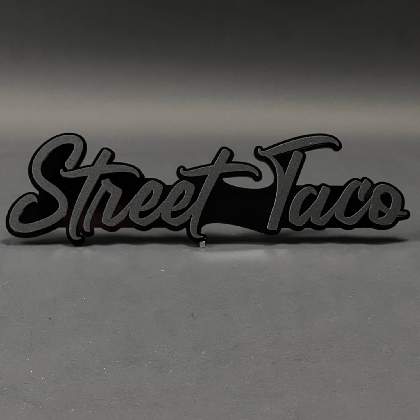 1PC Street Taco 3D Acrylic Badge - Car Truck Emblem Fender Sticker