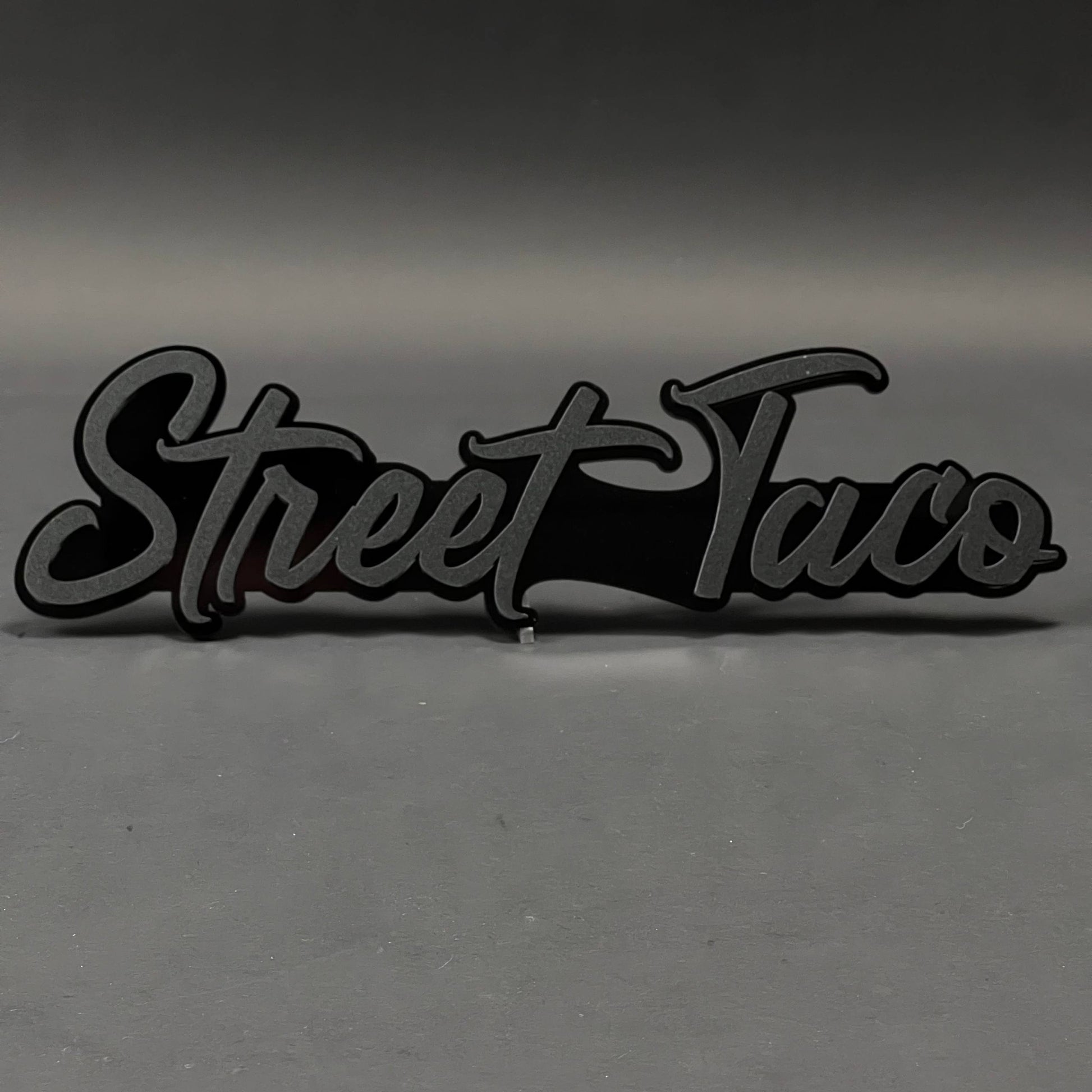 1PC Street Taco 3D Acrylic Badge - Car Truck Emblem Fender Sticker