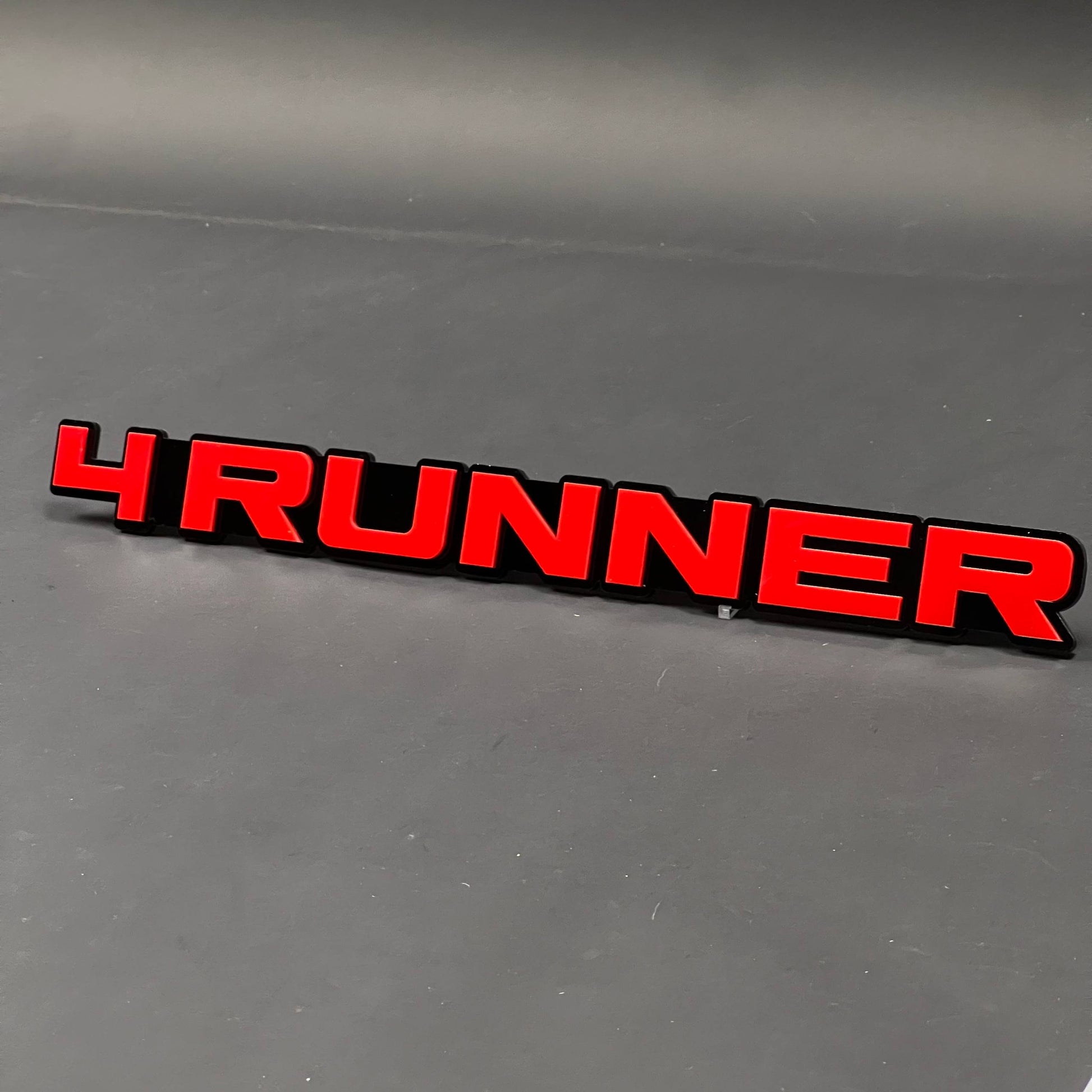 1PC 4RUNNER 3D Acrylic Badge - Car Truck Emblem Fender Tailgate Trunk Sticker
