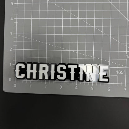 1PC CHRISTINE 3D Acrylic Badge - Car Truck Emblem Fender Tailgate Trunk Sticker