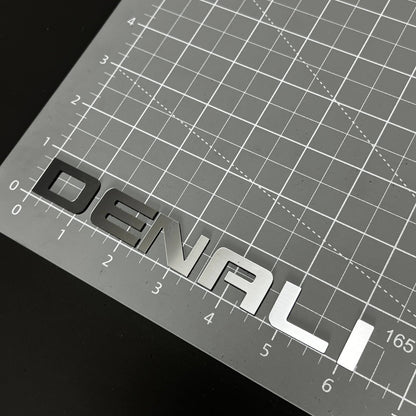1PC DENALI 3D Acrylic Badge - Car Truck Emblem Fender Tailgate Trunk Sticker