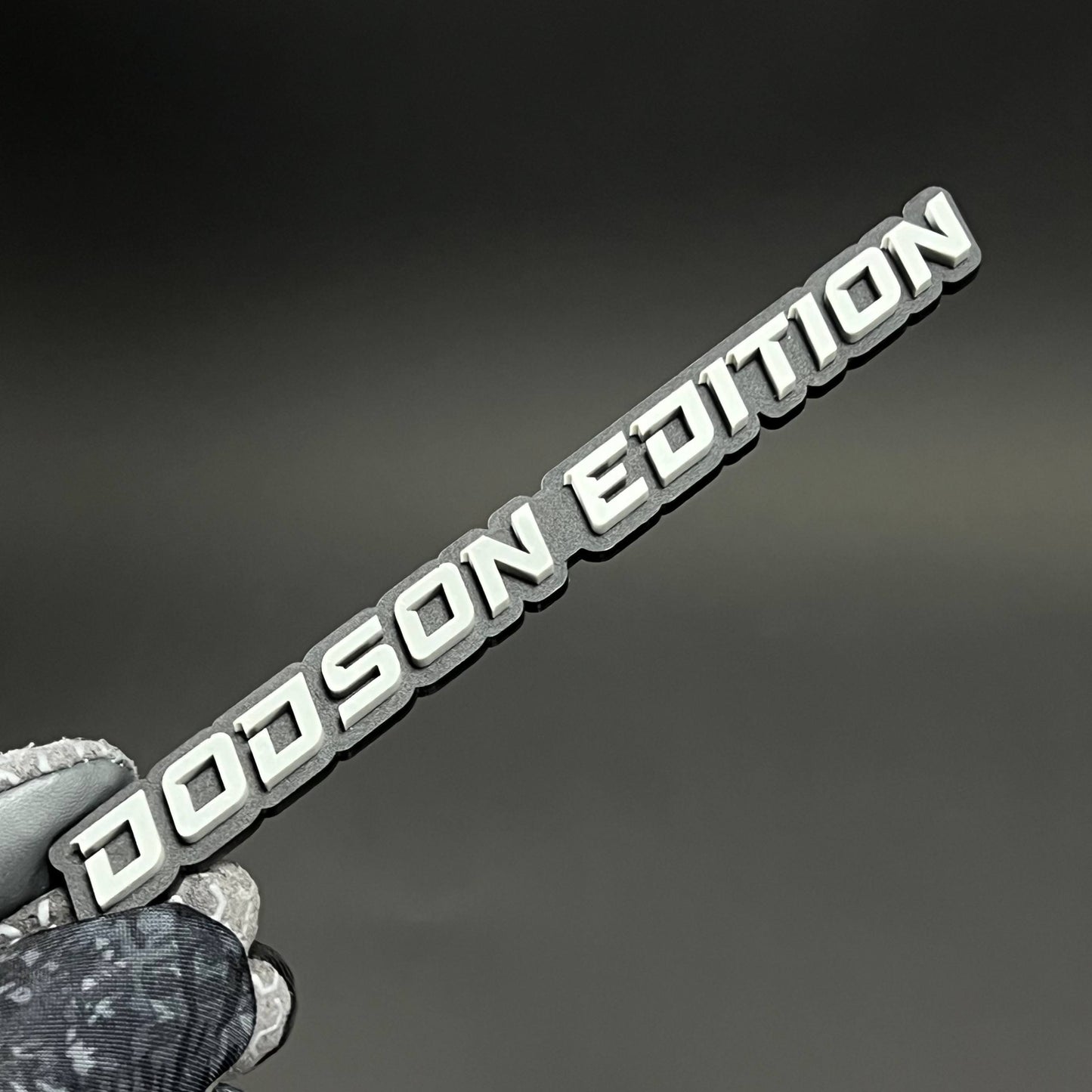 1PC DODSON EDITION 3D Acrylic Badge - Car Truck Emblem Fender Sticker