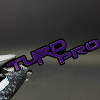 1PC TURD PRO 3D Acrylic Badge - Car Truck Emblem Fender Tailgate Trunk Sticker
