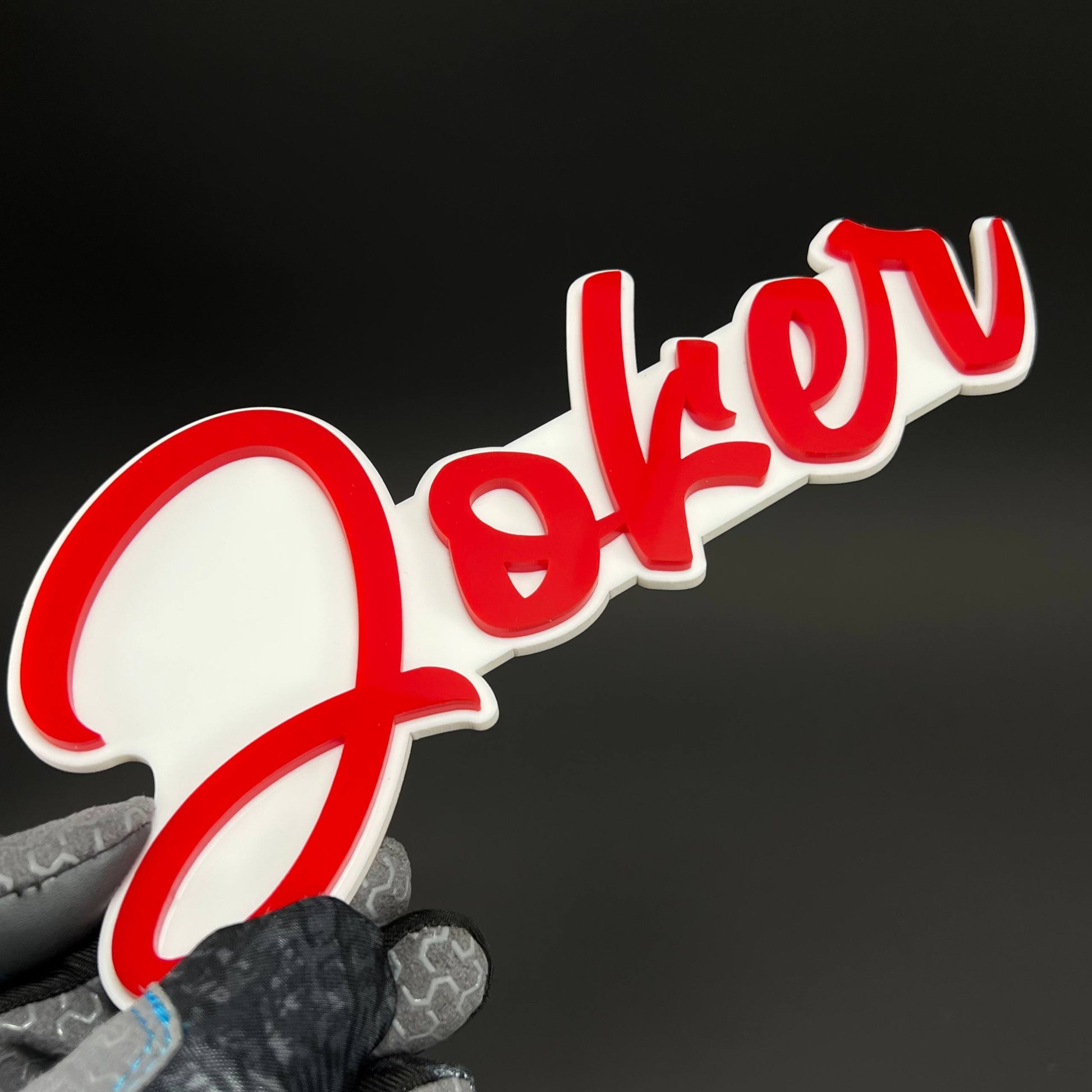 1PC Joker 3D Acrylic Badge - Car Truck Emblem Fender Tailgate Trunk Sticker
